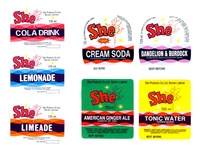 She Pixie Soda Labels